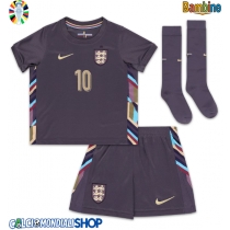 Maglie da calcio Inghilterra Jude Bellingham #10 Seconda Maglia Bambino Europei 2024 Manica Corta (+ Pantaloni corti)